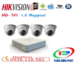 TRỌN BỘ CAMERA HIKVISION(DS-2CE56C0T-IRP)