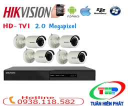 TRỌN BỘ CAMERA HIKVISION(DS-2CE56D1T-IRM)
