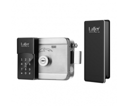 KHÓA CỔNG VÂN TAY 2 MẶT LAFFER A18 Pro